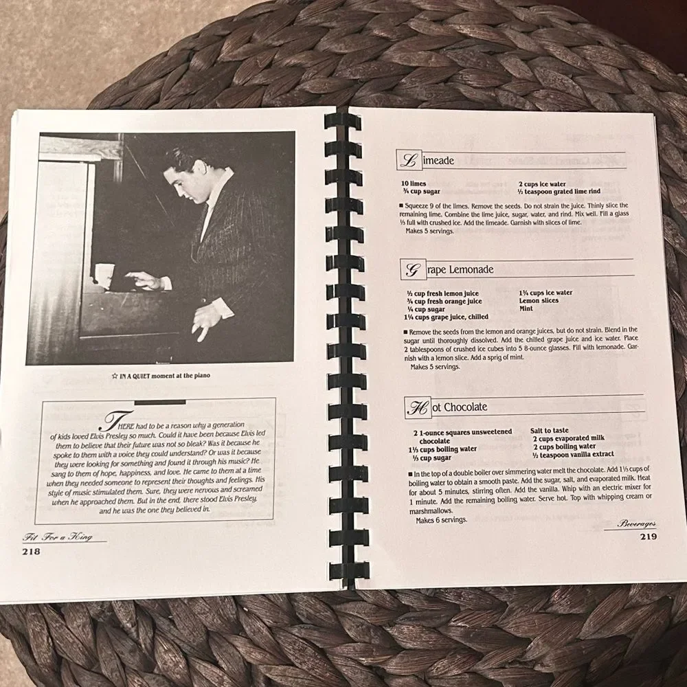 Fit For A King, The Elvis Presley Cookbook